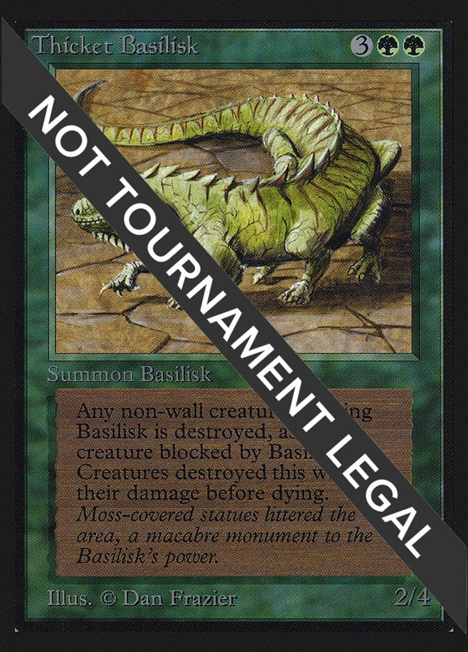 Thicket Basilisk (CE) (Collector's Edition)