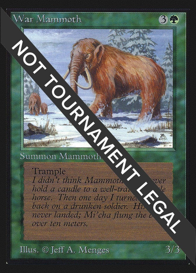 War Mammoth (CE) (Collector's Edition)
