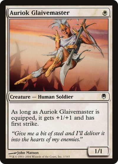 Auriok Glaivemaster (1) (Darksteel)