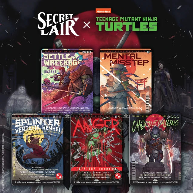 Secret Lair x Teenage Mutant Ninja Turtles: The Last Ronin Rainbow Foil