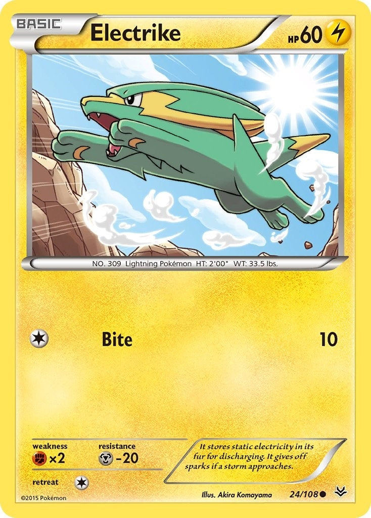 Image for Electrike (24/108) (XY - Roaring Skies) - Pokemon