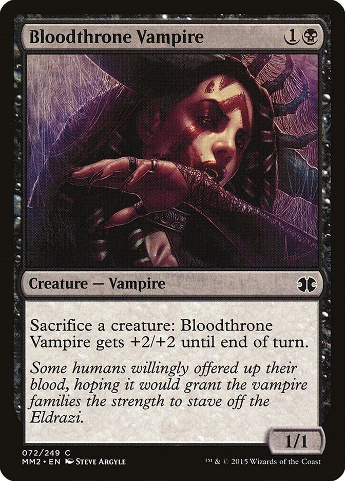Bloodthrone Vampire (72) (Modern Masters 2015)