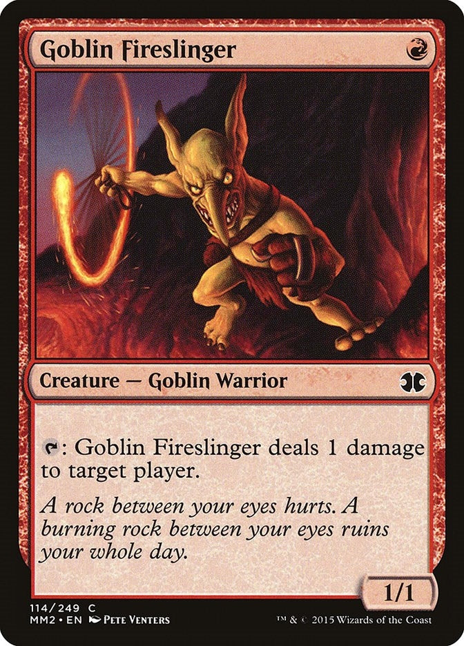Goblin Fireslinger (114) (Modern Masters 2015)
