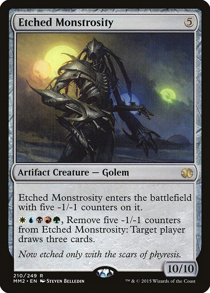 Etched Monstrosity (210) (Modern Masters 2015)