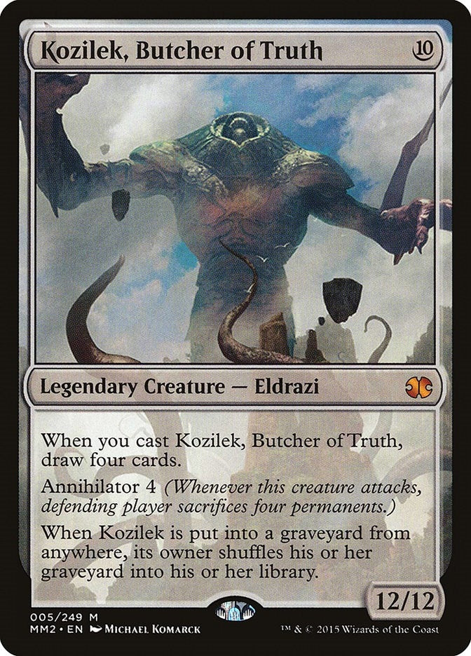 Kozilek, Butcher of Truth (5) (Modern Masters 2015)