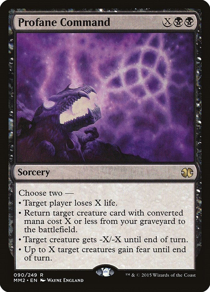 Profane Command (90) (Modern Masters 2015)