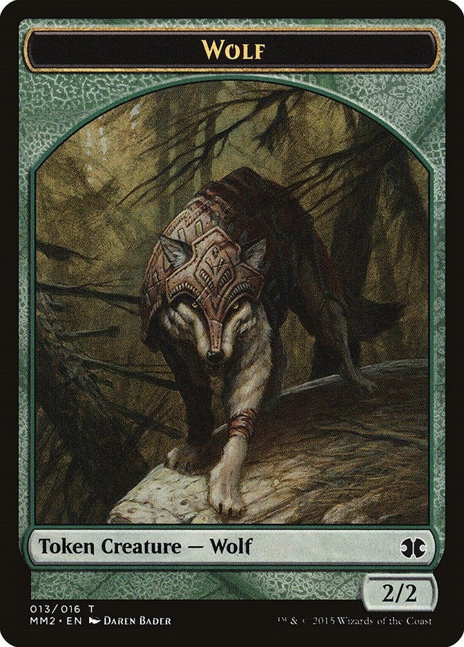 Image for Wolf Token (13) - Magic: The Gathering