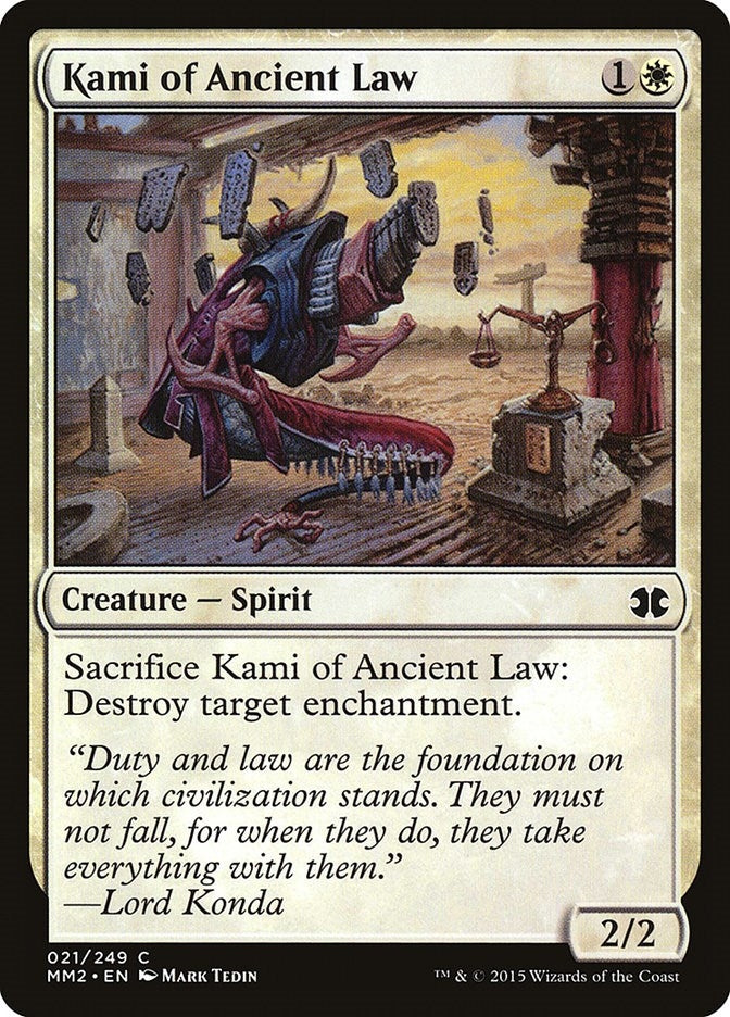 Kami of Ancient Law (21) (Modern Masters 2015)