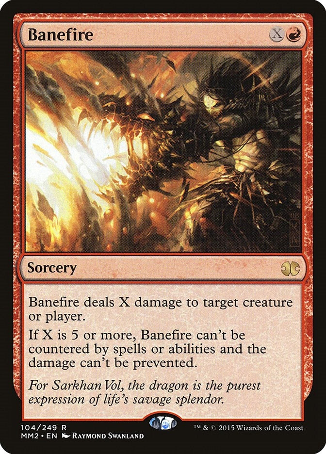 Banefire (104) (Modern Masters 2015)