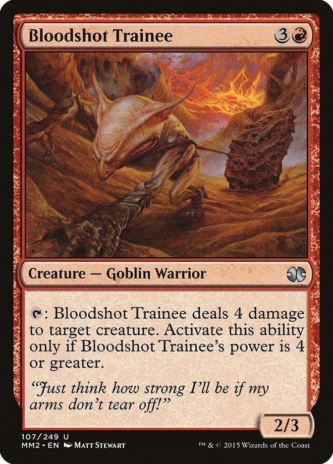 Bloodshot Trainee (107) (Modern Masters 2015)