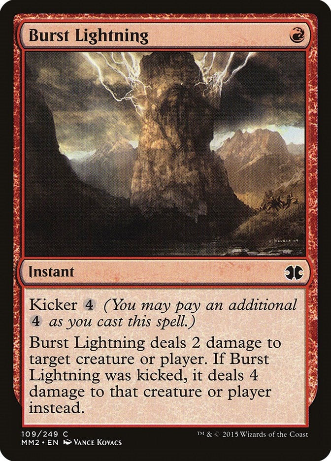Burst Lightning (109) (Modern Masters 2015)