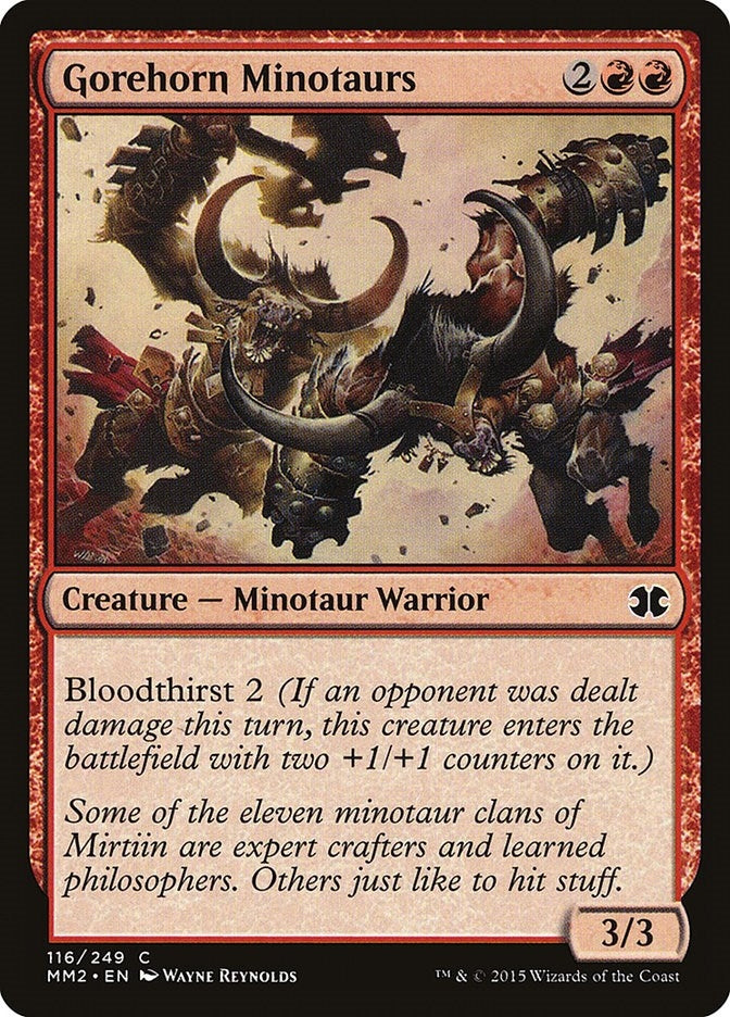 Gorehorn Minotaurs (116) (Modern Masters 2015)