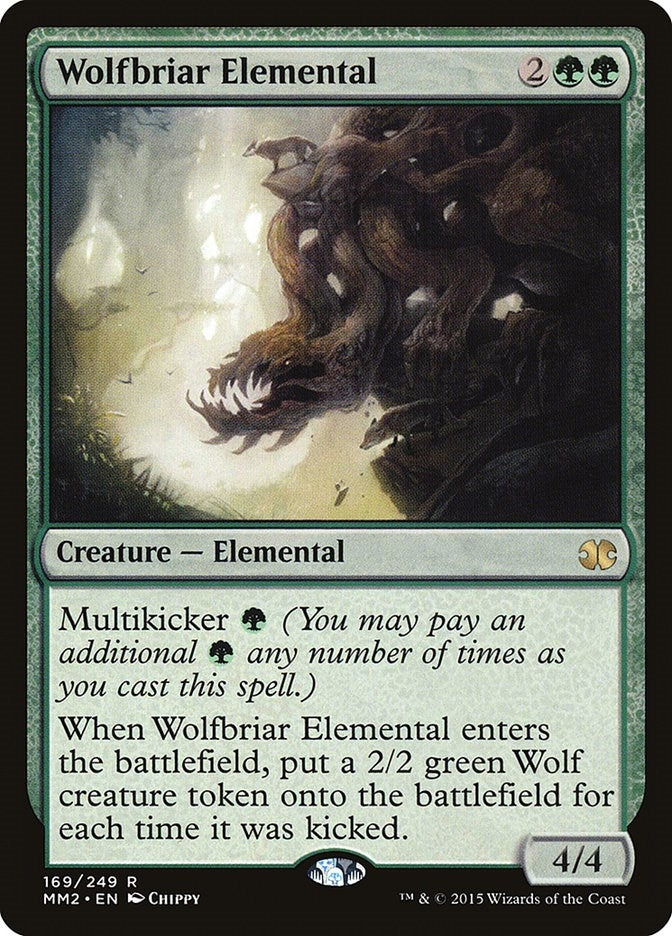 Wolfbriar Elemental (169) (Modern Masters 2015)