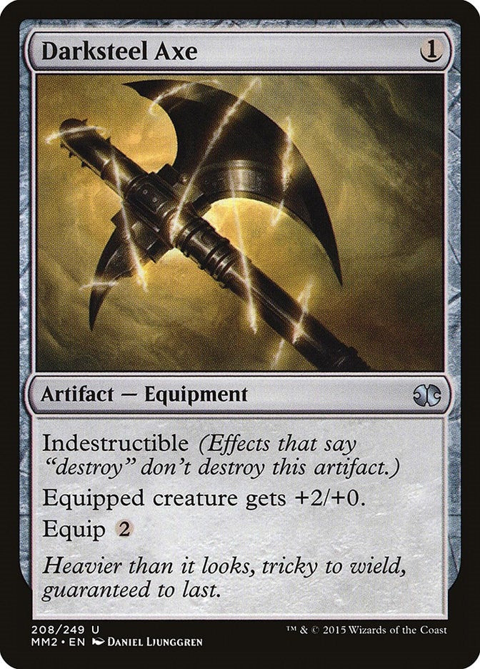 Darksteel Axe (208) (Modern Masters 2015)