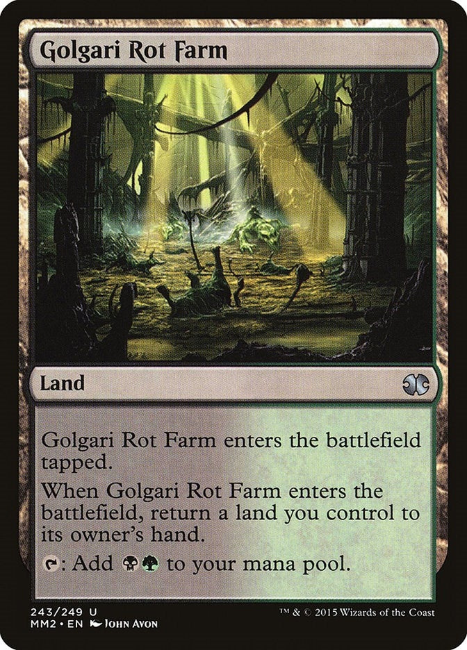 Golgari Rot Farm (243) (Modern Masters 2015)