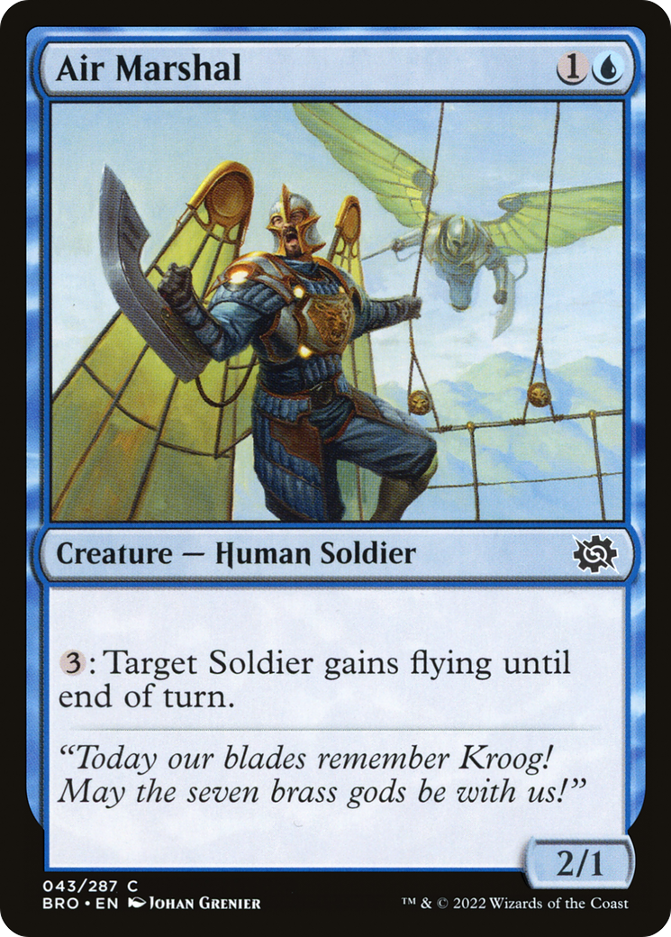 Air Marshal (43) (The Brothers' War)