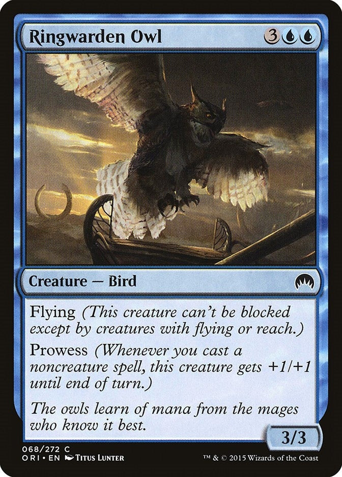 Ringwarden Owl (68) (Magic Origins)