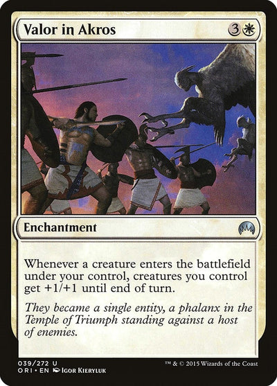 Valor in Akros (39) (Magic Origins)
