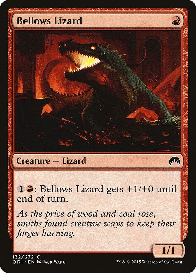 Bellows Lizard (132) (Magic Origins)
