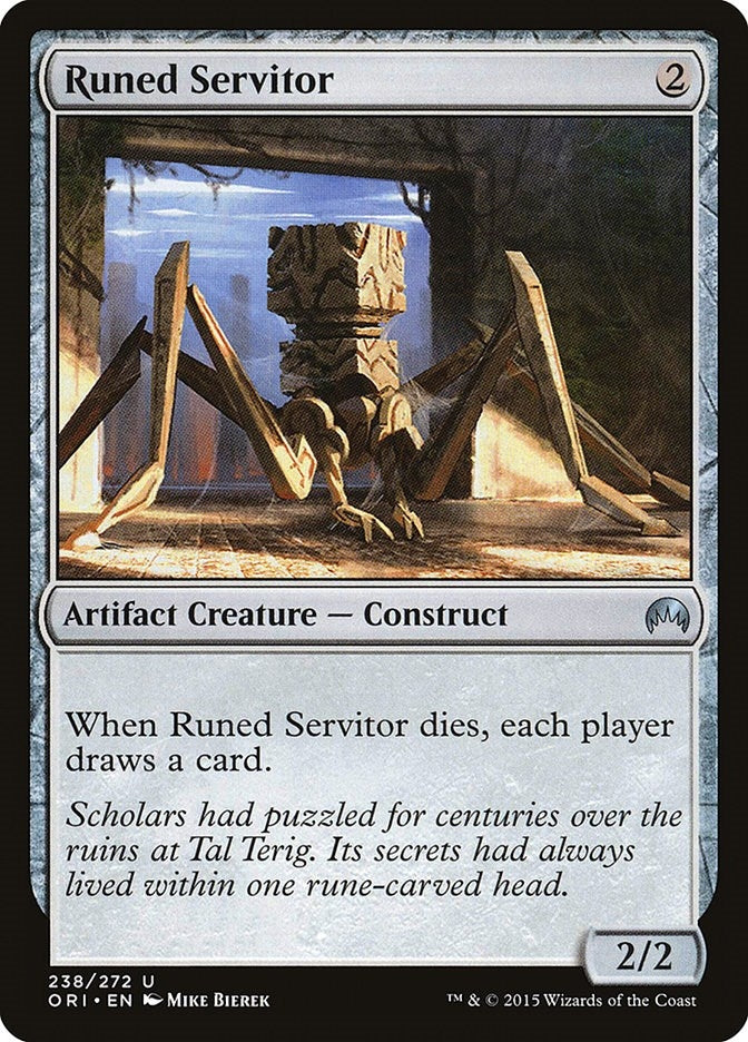 Runed Servitor (238) (Magic Origins)