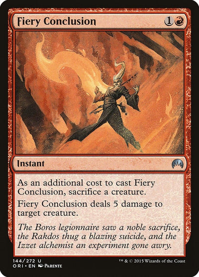 Fiery Conclusion (144) (Magic Origins)