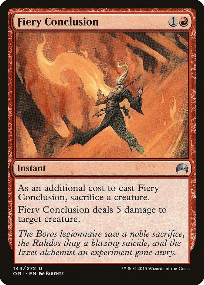 Fiery Conclusion (144) (Magic Origins)