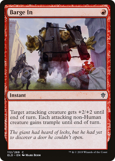 Barge In (112) (Throne of Eldraine)