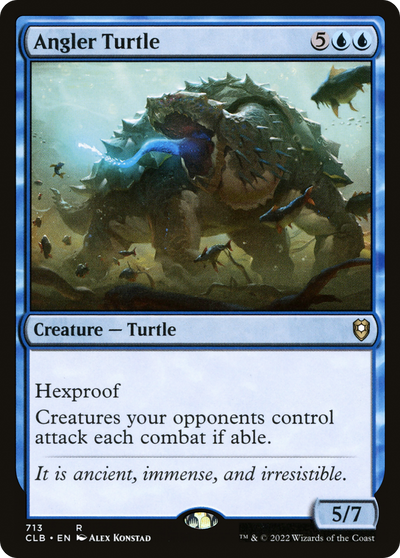 Angler Turtle (713) (Commander Legends: Battle for Baldur's Gate)