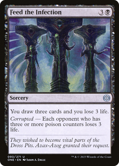 Feed the Infection (ONE-093) - Phyrexia: All Will Be One Foil