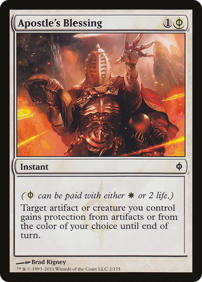 Apostle's Blessing (2) (New Phyrexia)