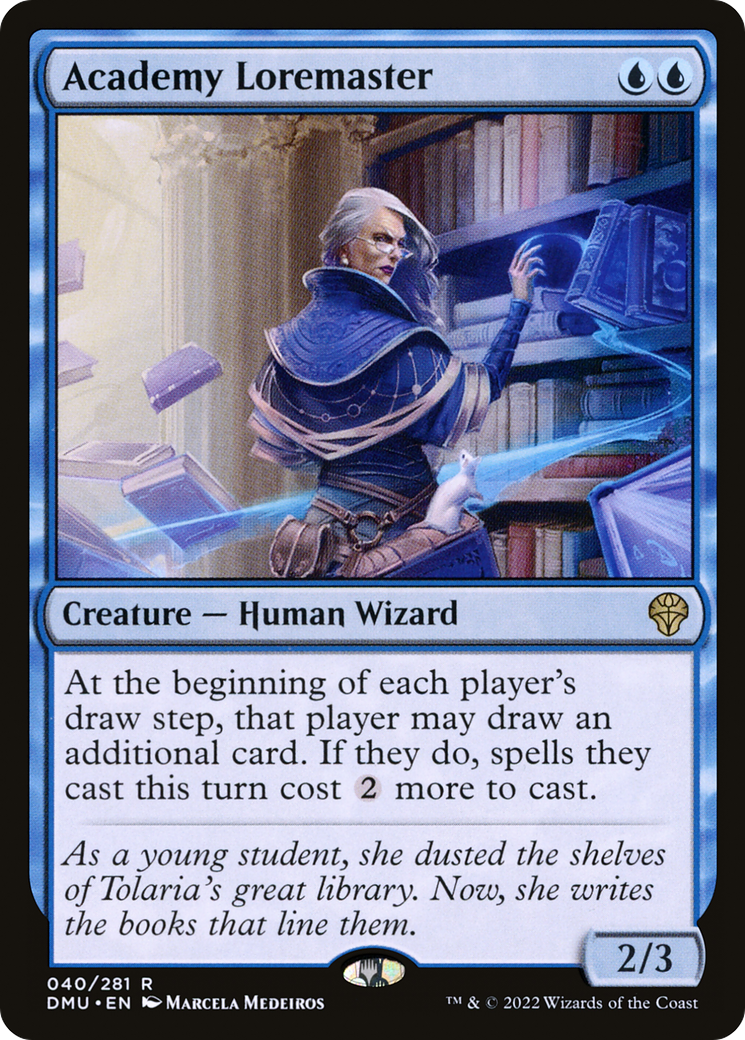 Academy Loremaster (40) (Dominaria United)