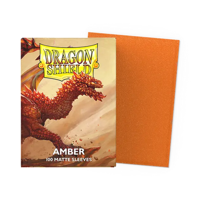 Dragon Shield: Matte Amber (100)