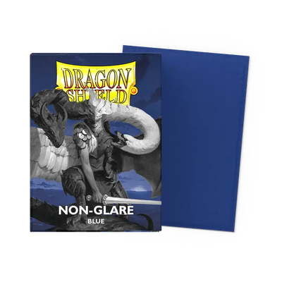 Dragon Shield Sleeves: Matte - Non-Glare Blue 100CT