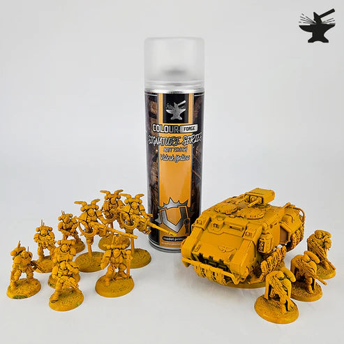 Colour Forge Spray: Signature Series – Valrak Yellow (500ml)