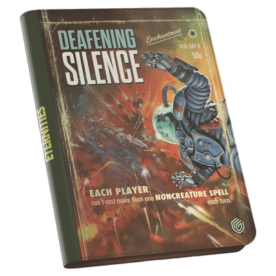 Ultimate Guard Deck Box: MTG Edge of Eternities - Deafening Silence - Zipfolio 360 Xenoskin (18-Pocket)
