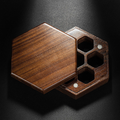 Wooden Hex-Dice Box