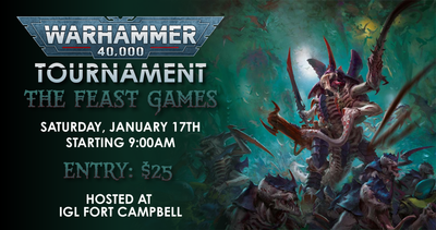 The Feast Games 40k RTT