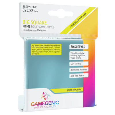 PRIME Sleeves: Big Square (82 x 82 mm)