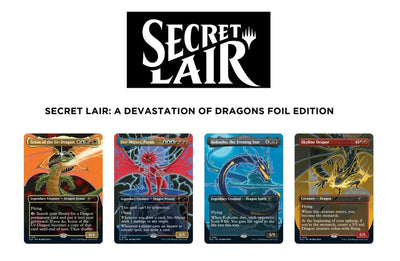 Secret Lair Roadshow Edition: A Devastation of Dragons Rainbow Foil Edition