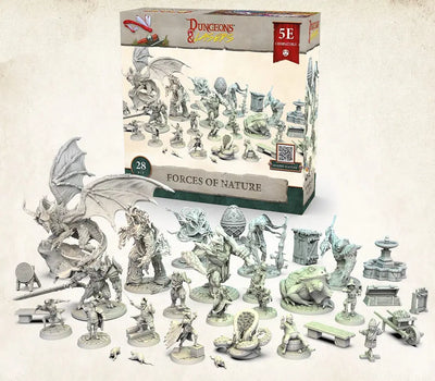 Dungeons & Lasers: Forces of Nature Miniature Set