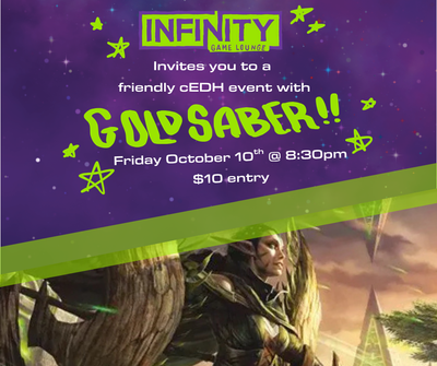 Friendly cEDH with Gold Saber