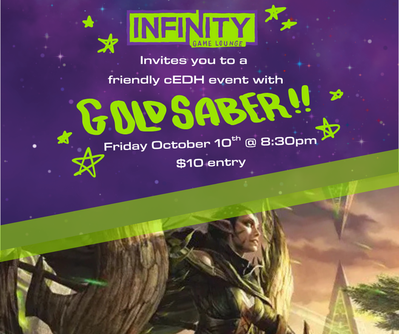 Friendly cEDH with Gold Saber