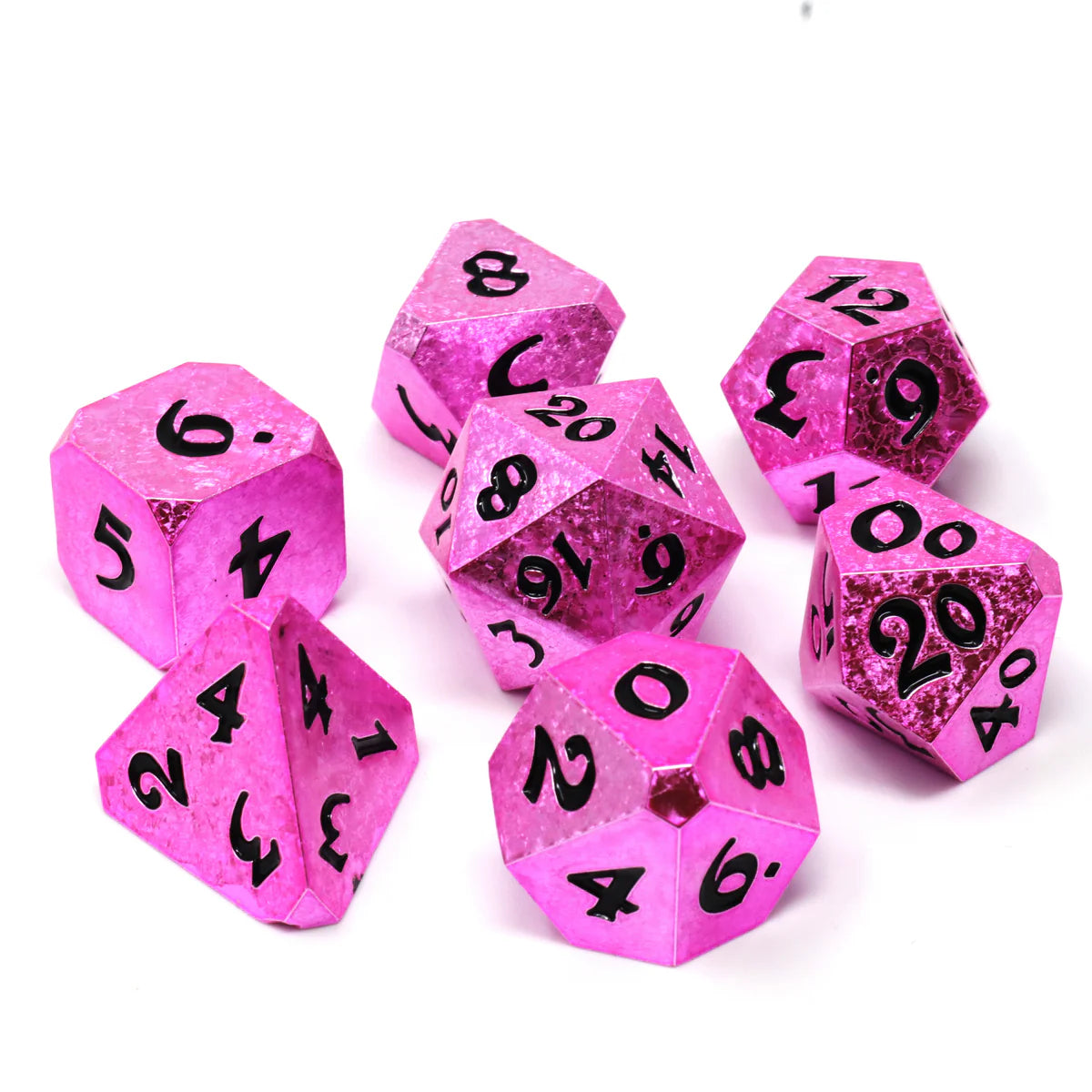 Die Hard Dice 7pc RPG Set - Rosefire Fury