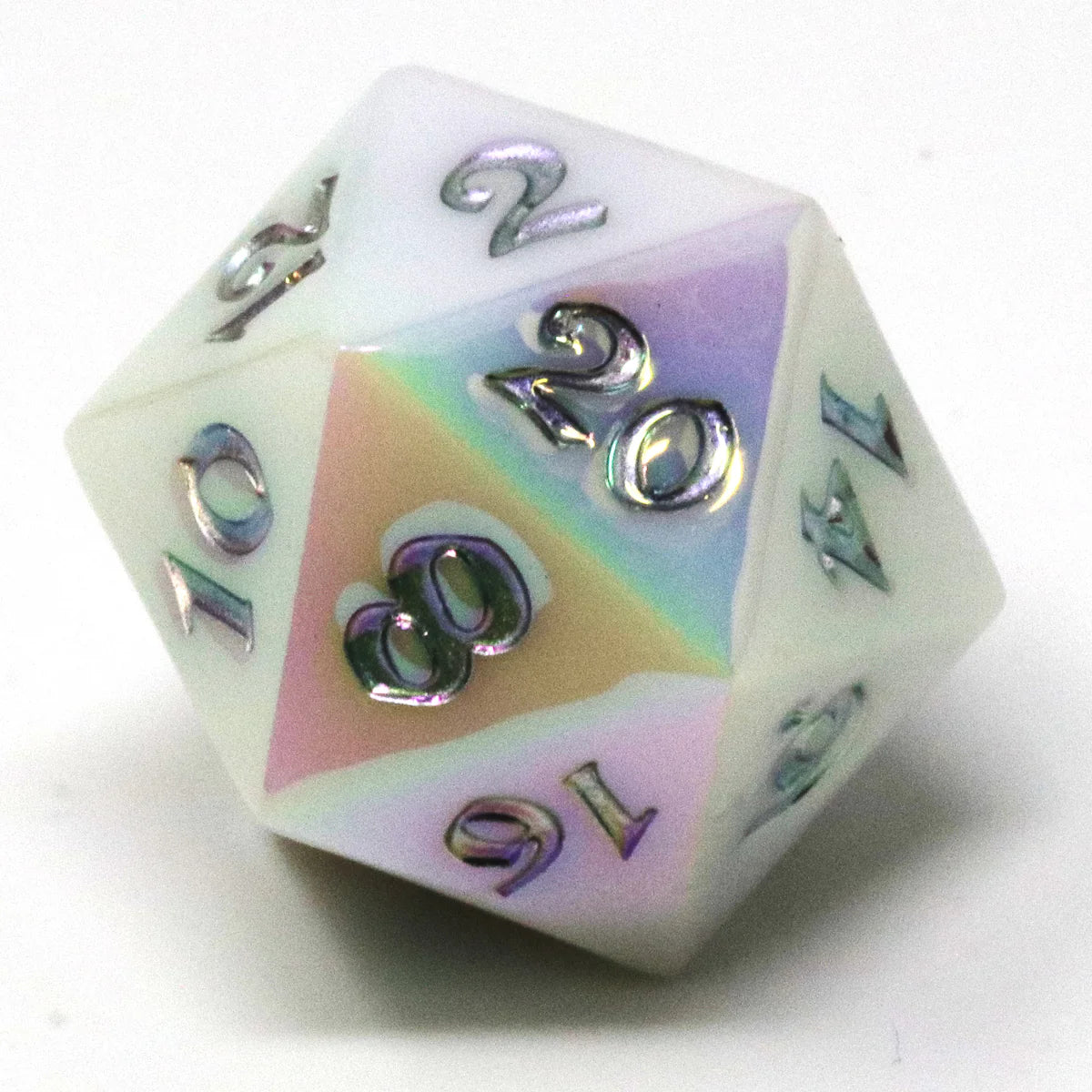 Die Hard Dice 7pc RPG Set - Silver Linings