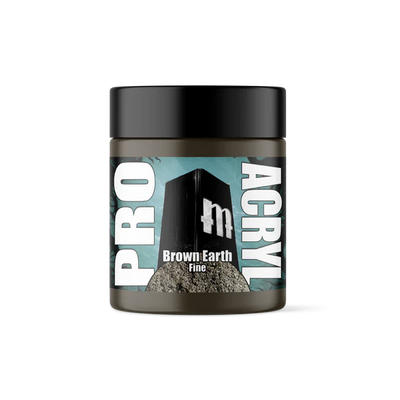 Pro Acryl Basing Textures - Brown Earth - FINE 120ml