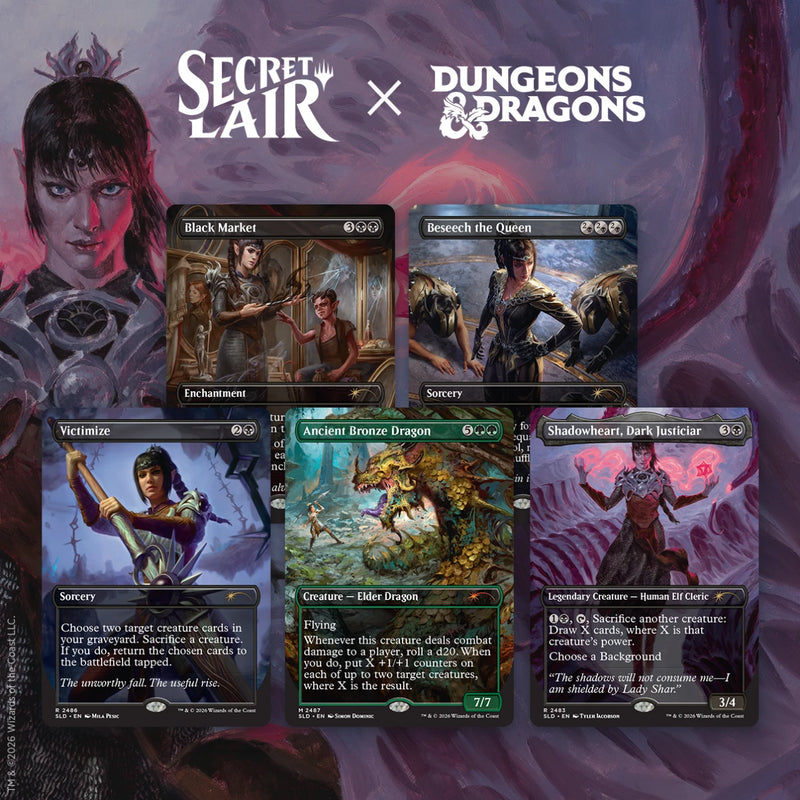 Secret Lair x Dungeons & Dragons®: Shadowheart's Devotion Traditional Foil
