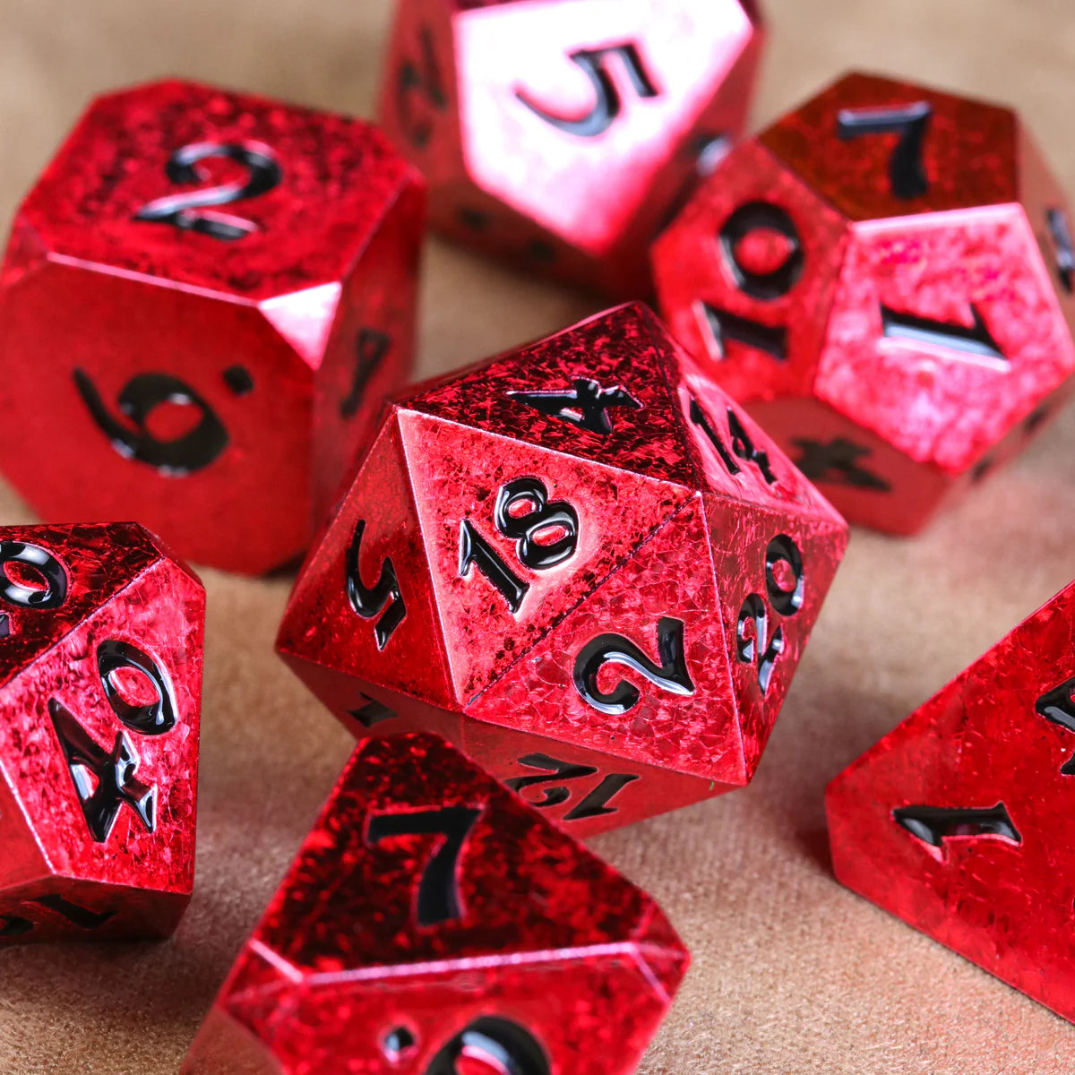 Die Hard Dice 7pc RPG Set - Soulscorcher