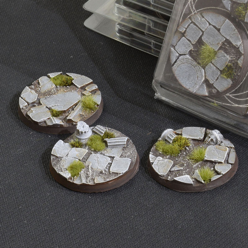 Gamers Grass: Temple Bases 50mm (3)