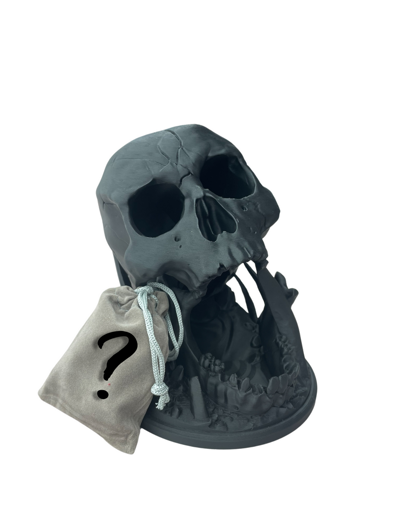 Skull Dice Tower (Mystery Dice Included)
