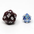 Die Hard Dice Critlings 7pc Mini RPG Set - Platinum Aquamarine